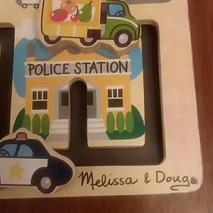 melissa and doug wooden vehicles maze puzzle